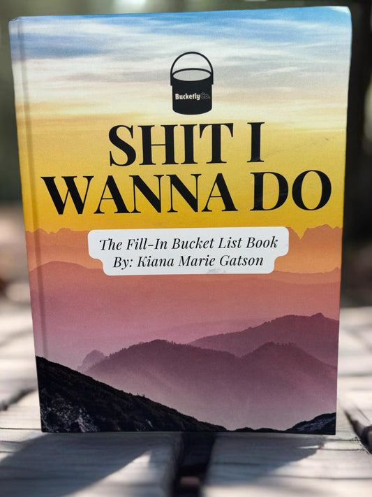 Fill-In Bucket List Book (Pink Theme)